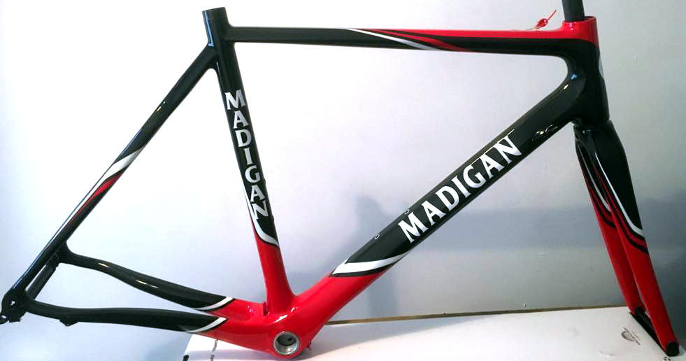 Madigan Carbon Red and Black